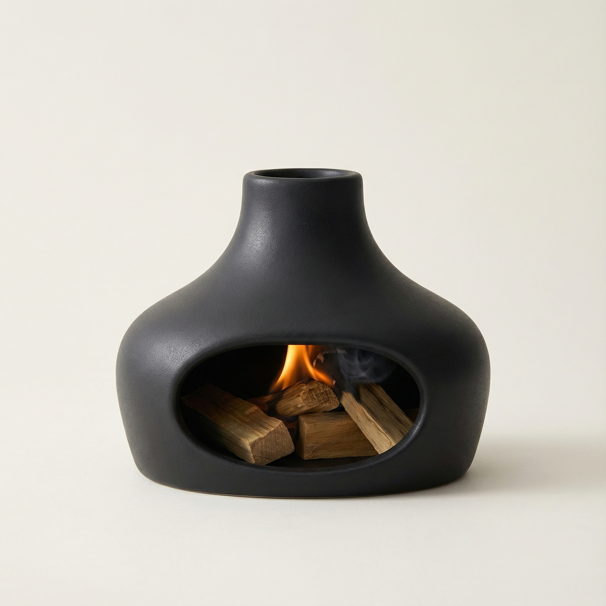 Kiyo Home - Vente Porte-encens - Brûleur de cheminée Palo Santo et Sauge | Céramique résistante à la chaleur1