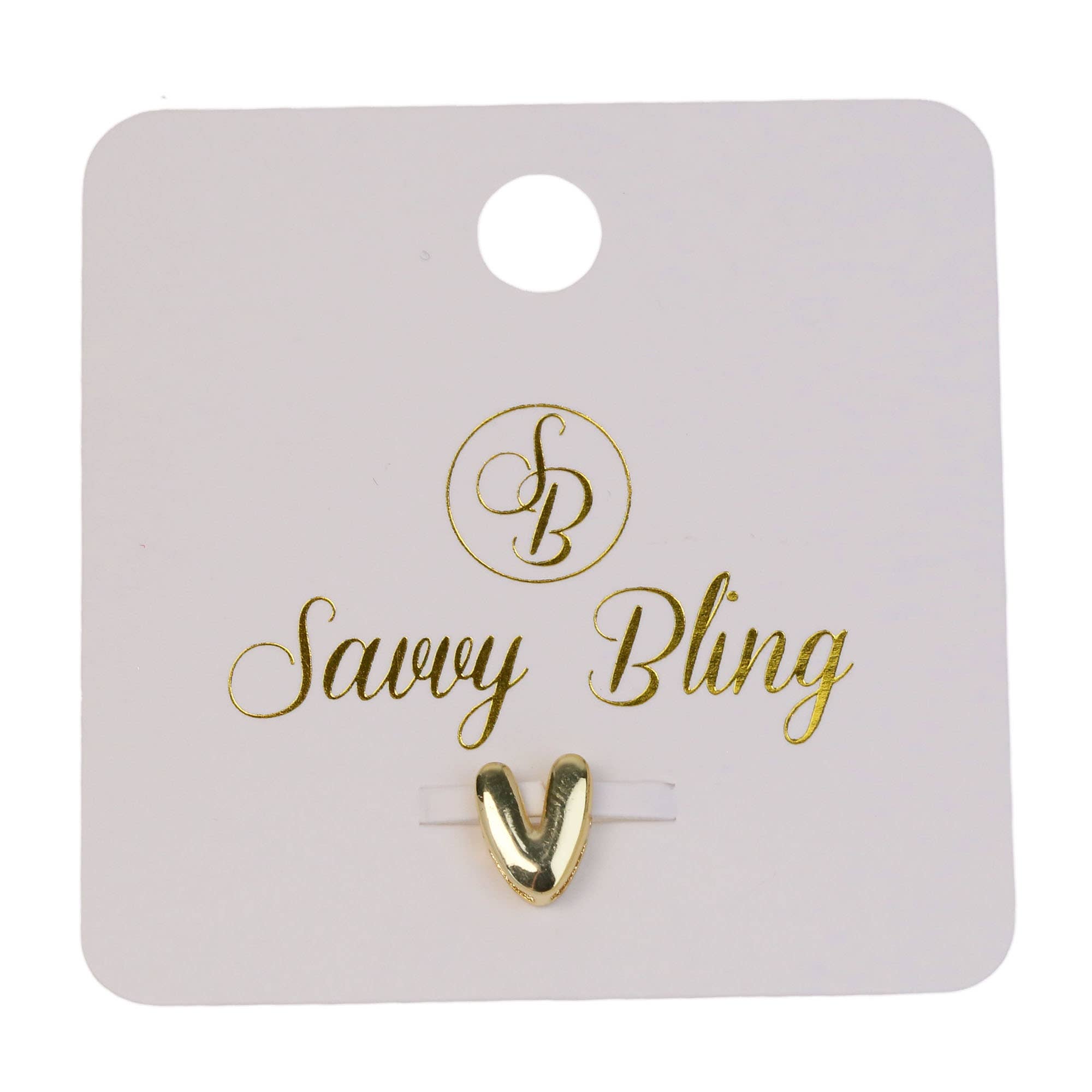 Savvy Bling - Wholesale Pendant/Charm Necklace - Custom Initial or Custom Name Slider Necklace55