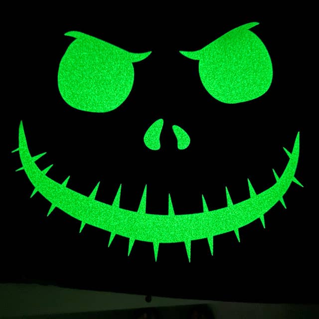 Jack Glow In The Dark Screen Print Heat Transfer for wholesale by Trendy Transfers