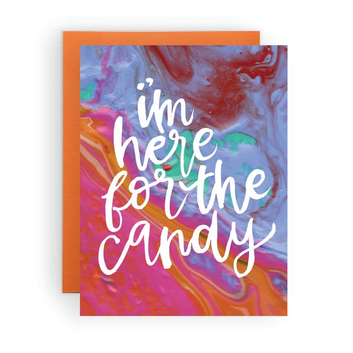 Here for the Candy Card for wholesale by The Paper Curator