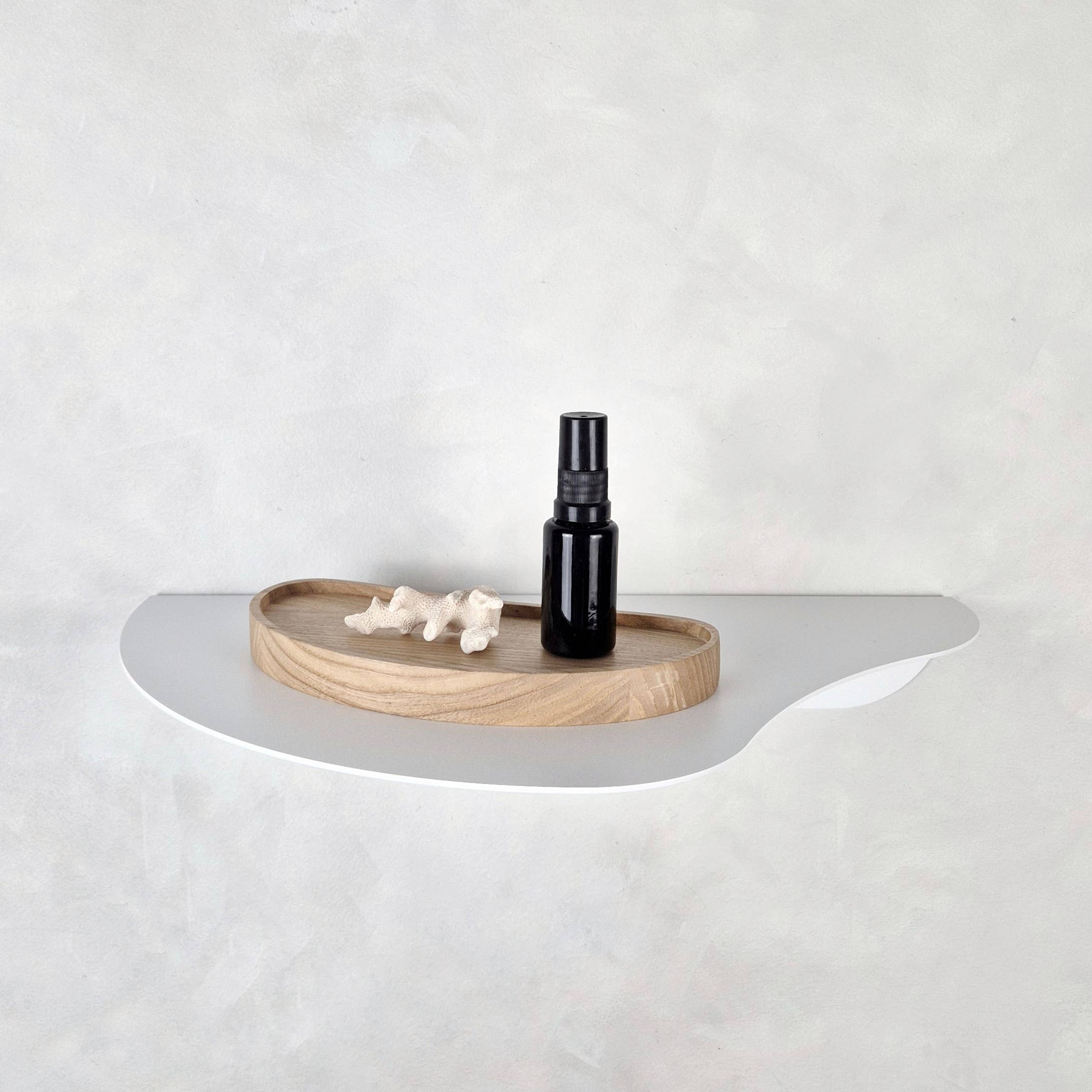 NAMUOS - Venta al por mayor Estante de pared - Estante de pared metálico MOSS I en blanco, negro o beige2