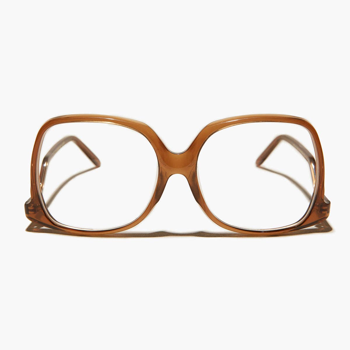 SUNGLASS MUSEUM - Wholesale Eyeglasses - Women's - Brown Oversized Reader or Bifocal Glasses - Mia1
