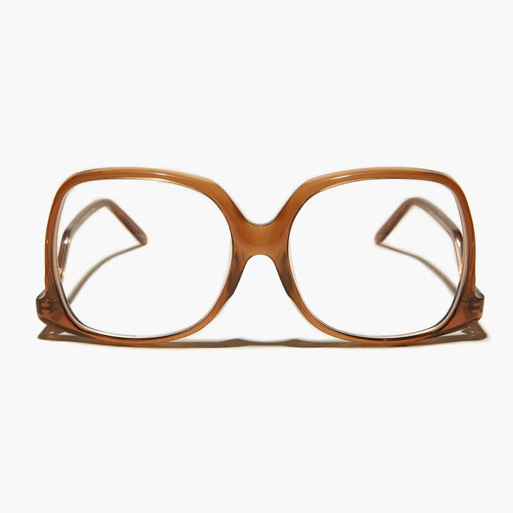 SUNGLASS MUSEUM - Wholesale Eyeglasses - Women's - Brown Oversized Reader or Bifocal Glasses - Mia1