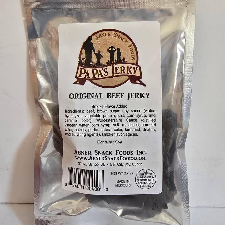 PaPa's Original Beef Jerky for wholesale by 3D Enterprise