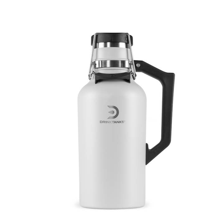 DrinkTanks® Isoleret Rustfrit Stål Growler 64 oz for engroshandel hos DrinkTanks