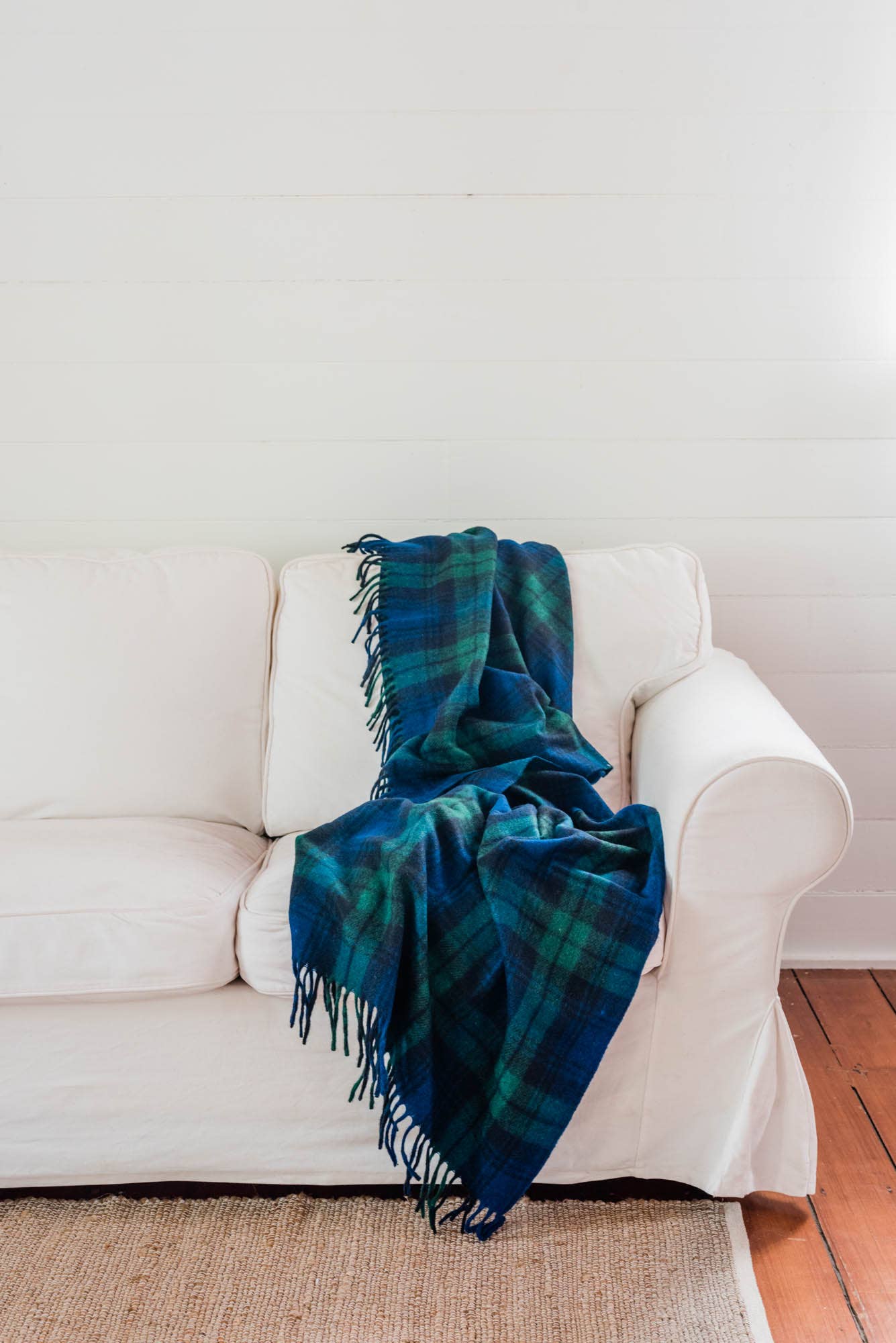 The Grampians Goods Co. - Vendita all'ingrosso Plaid - Coperta Heritage Tartan in lana riciclata20