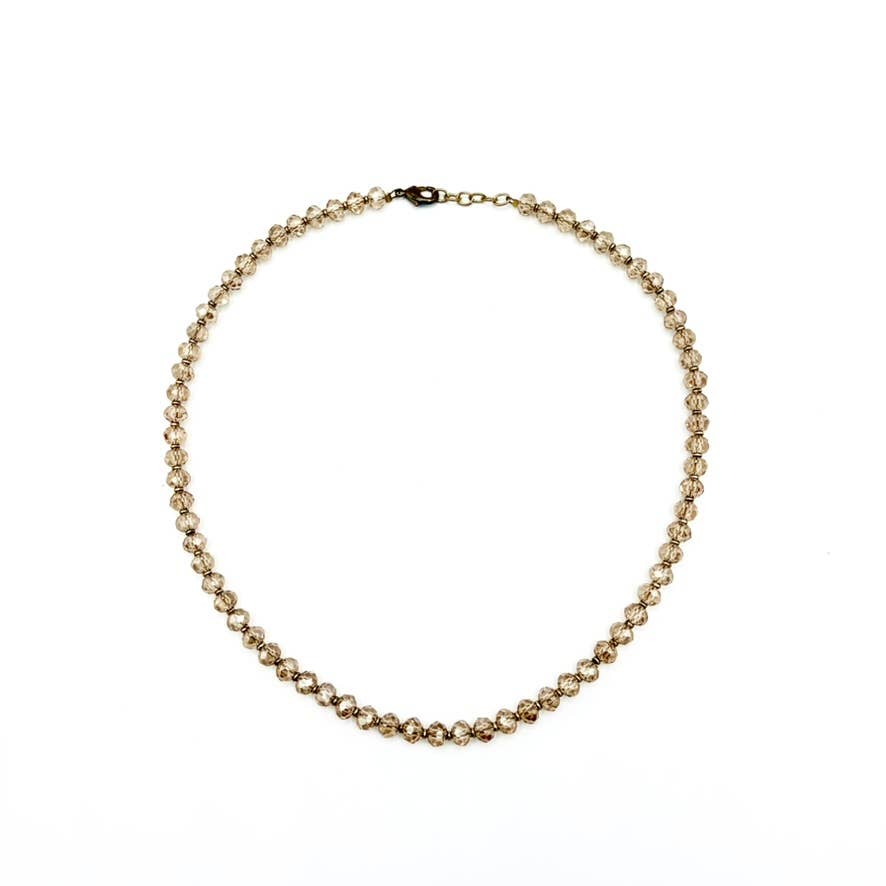 Baizaar – Großhandel Perlenkette – Perlen-Glitzer-Halskette4