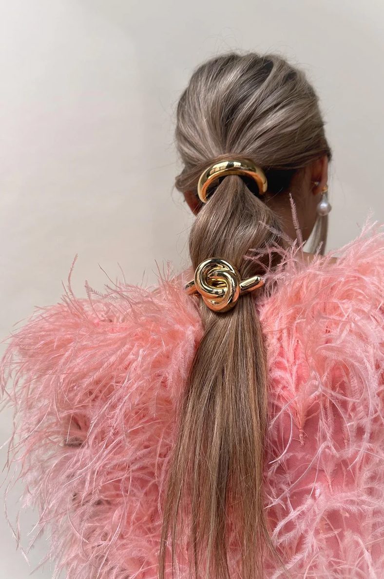 Folie à Trois - Wholesale Hair Clip - Women's - Knotted HAIR CLIP6