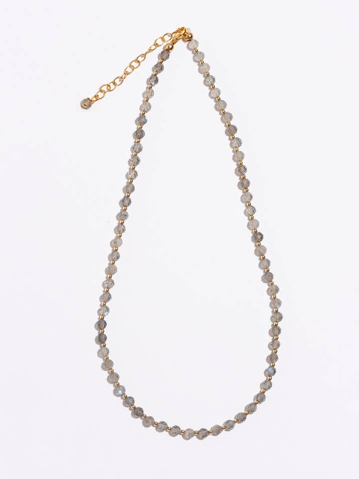 Collier Ashley Labradorite pour la vente par Narrative Jewelry