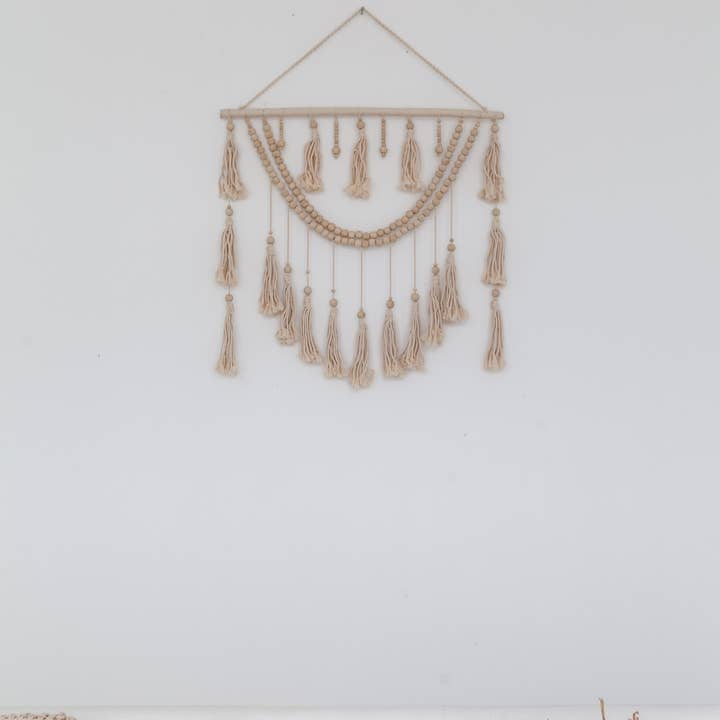 Village Thrive - Wholesale Tapestry/Textile - Ulu Tassel Wall Hanging11
