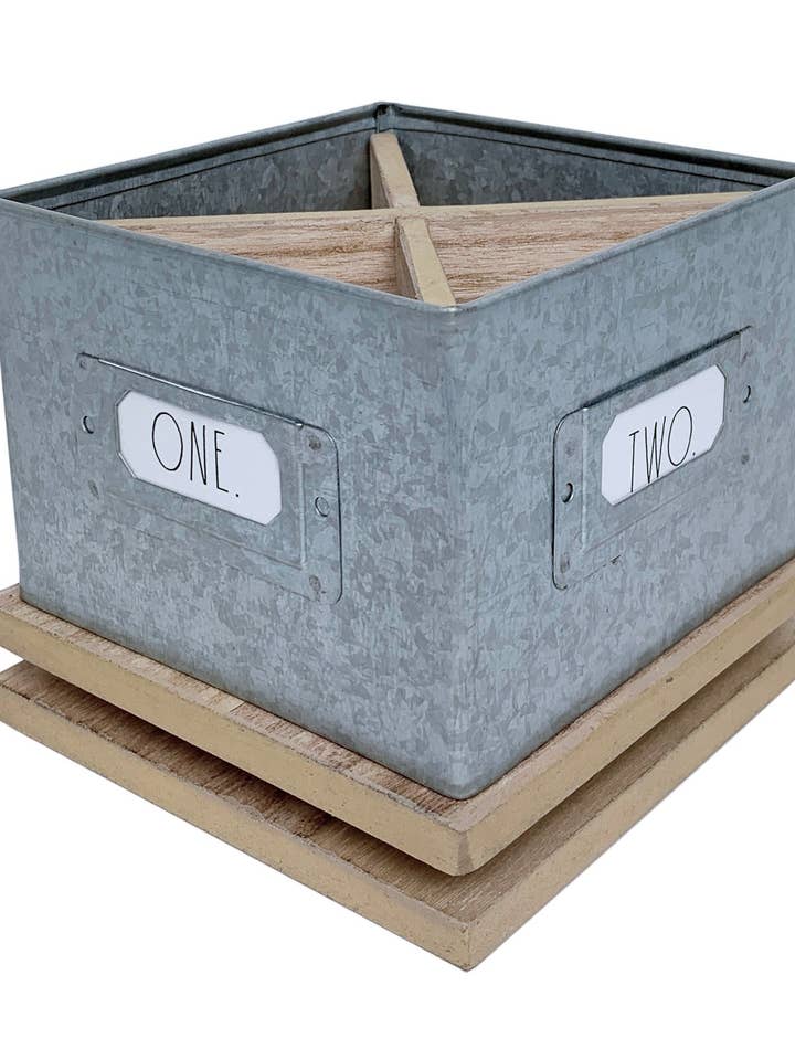 Rae Dunn Pencil Holder Cup of Four Compartments for wholesale by DesignStyles Home