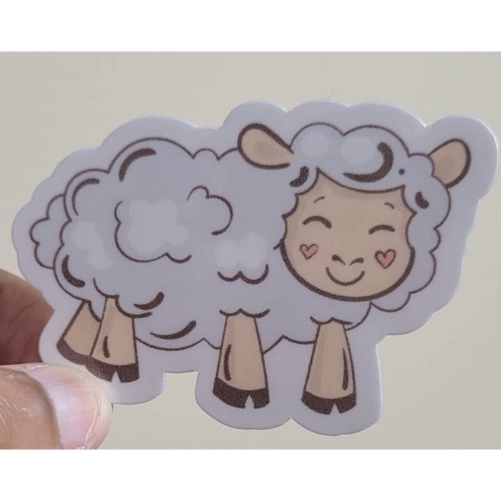 Får klistermärke | Laptop klistermärke | Vinyl klistermärke för wholesale av CraftdeeD