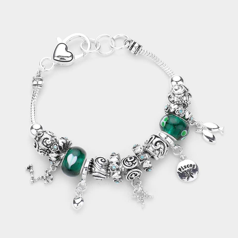 Sensibling Corp. - Wholesale Charm/Dangle Bracelet - ARIES - Multi-Beads Zodiac Sign Charm Bracelet23