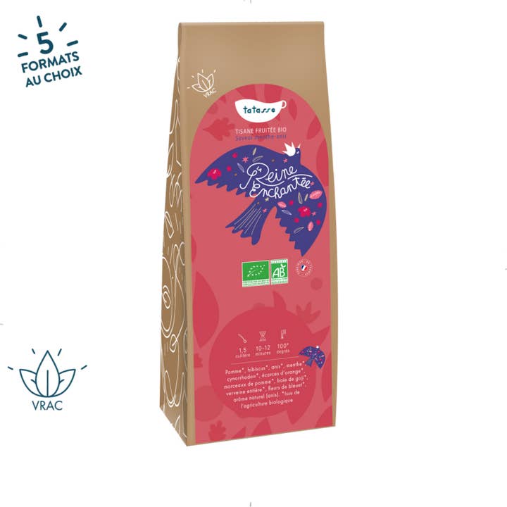 Tatasse - Wholesale Health/Detox Tea - The Enchanted Queen - Chamomile-rosehip organic herbal tea1