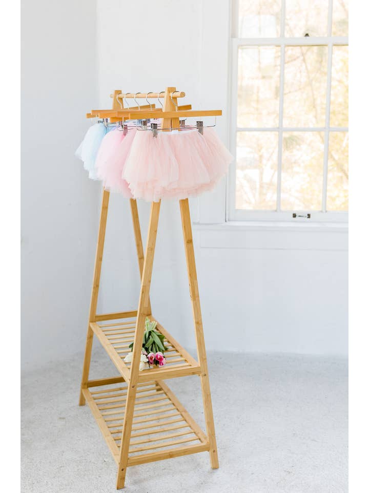 The Glam Goat - Wholesale Tutu – Child - Full Layered Blush Tutu, Full Tutu Skirt, Peachy Pink tutu3