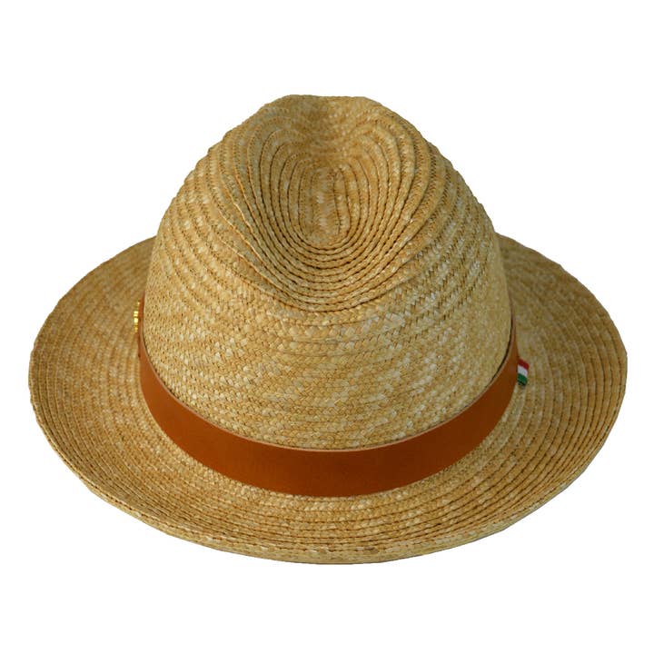 Pratesi - Wholesale Straw Hat - Women's - Cappello Uomo Paglia S204 in Paglia Naturale e Pelle4