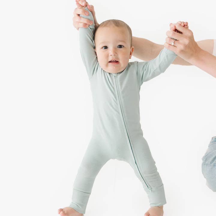 Zip Romper for wholesale by Pickle & Pumpkin