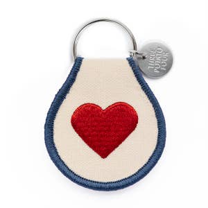 Wholesale Red Heart Keychain Clip