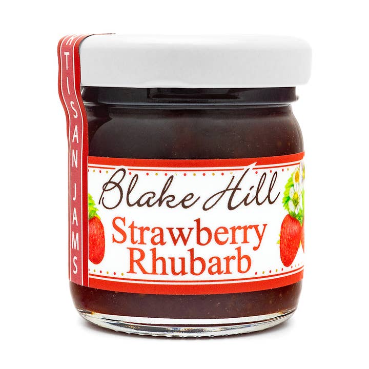 Blake Hill Preserves - Vente Conserve de fruits - Fraise Rhubarbe 1,5 oz0