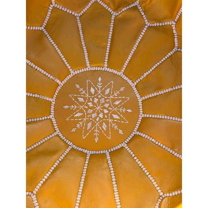 SOUK in the CITY - Wholesale Pouf - Unicolor Leather Poufs