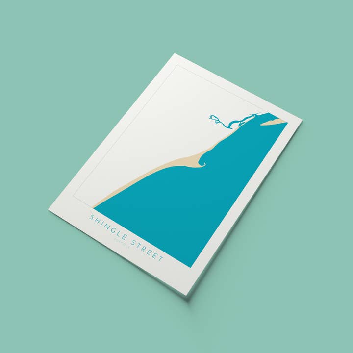 Plenty Blue – wholesale Art print – Shingle Street