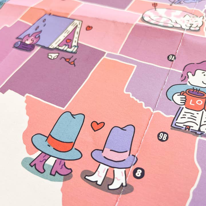 Free Period Press - Wholesale Map - Love on the Shelves: A Guide to Indie Romance Bookstores6