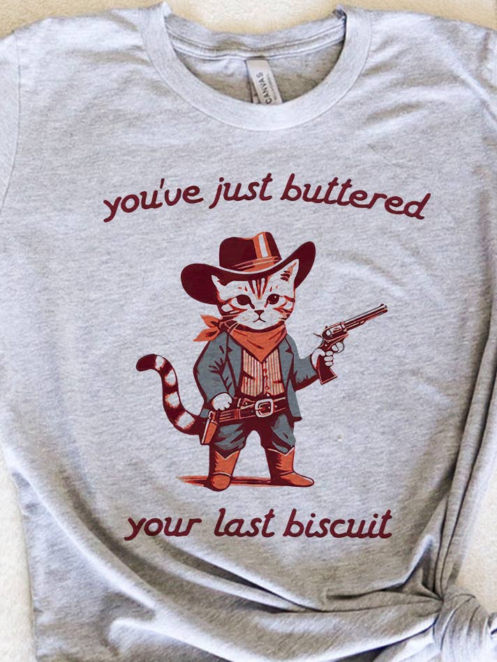 You've Buttered Last Biscuit - Funny Weird Animal T-Shirt and other Purchase Wholesale knox and nell. Free Returns & Net 60 Terms on Faire trending on Faire.
