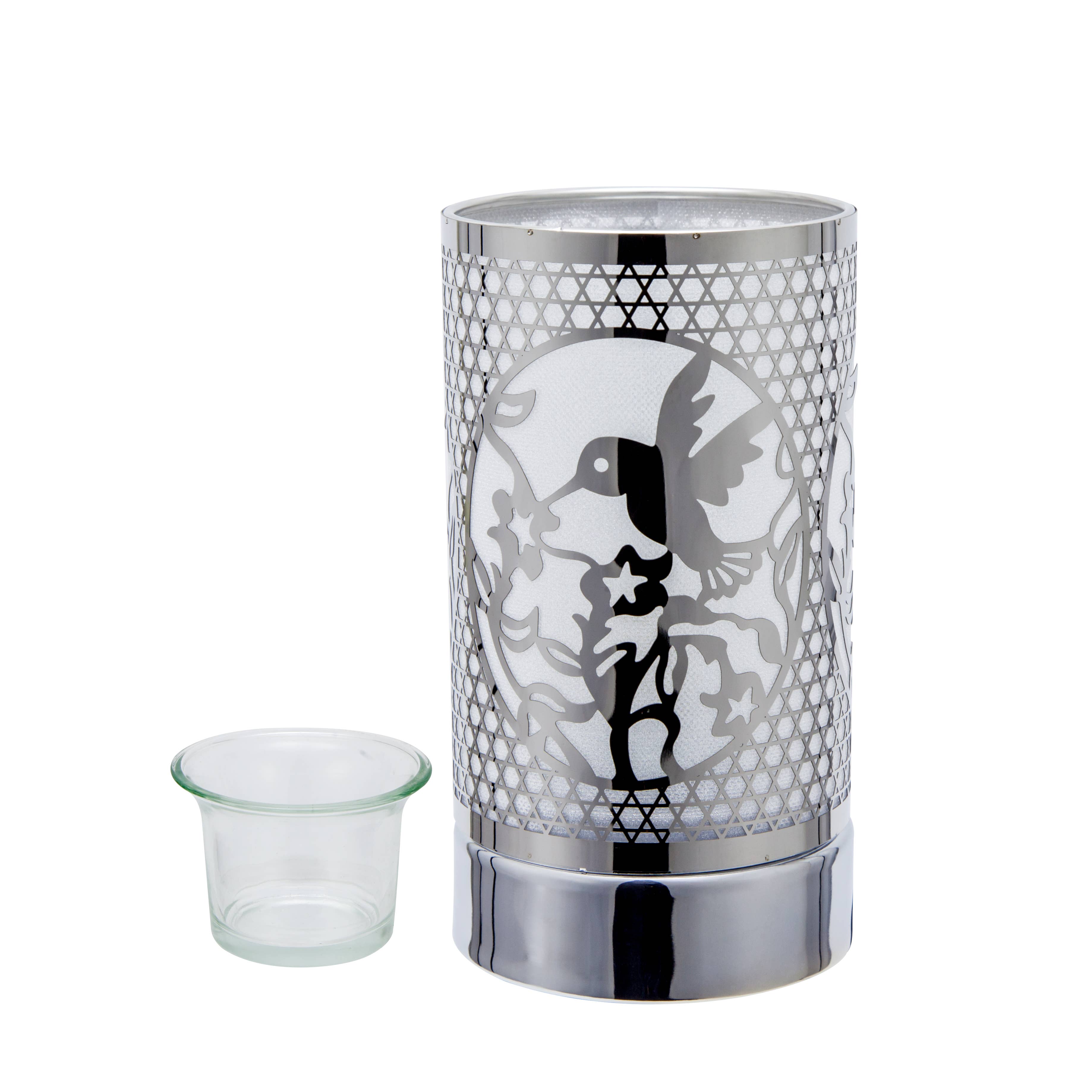 Peterson Housewares & Artwares – Großhandel Wachswärmer – 7" Touch-Lampe mit Wachs- und Öl-Wärmer – Kolibri-Design1