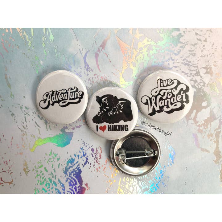 Faites une randonnée de 1,25 pouces et 2,25 pouces pour la vente par Cute as a Button Girl