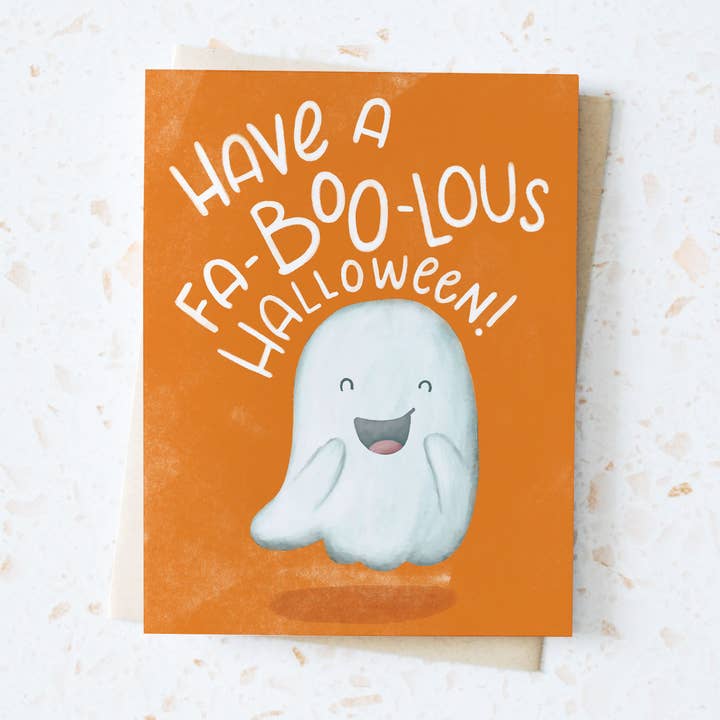 SALE // Have a Fabulous Halloween Card for wholesale by Hop & Flop