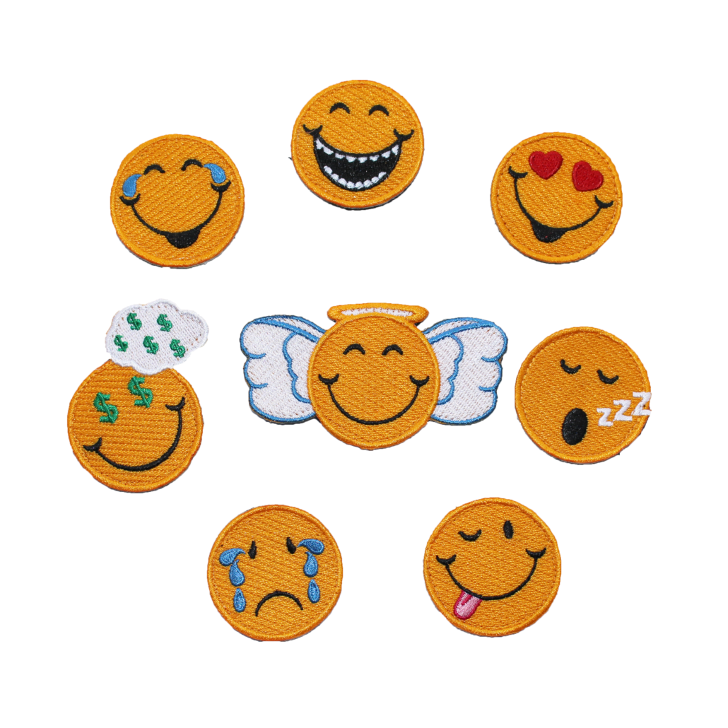 Inspire Create LLC - Wholesale Patch - Hativity® Emoji Patches (Set of 6 Patches)0