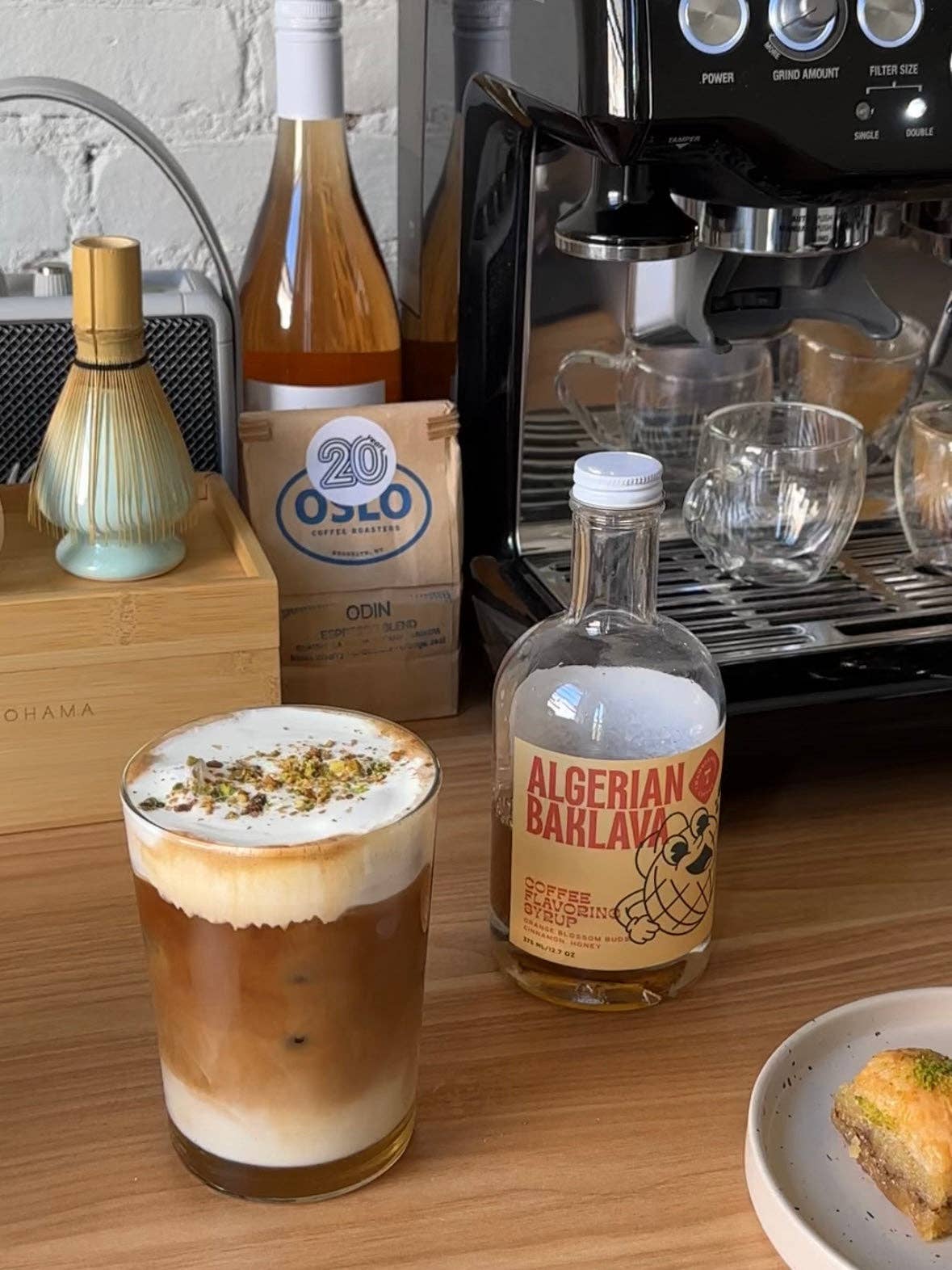 Transcendence Coffee – Großhandel Aromatisierter Sirup – Algerischer Baklava-Sirup1