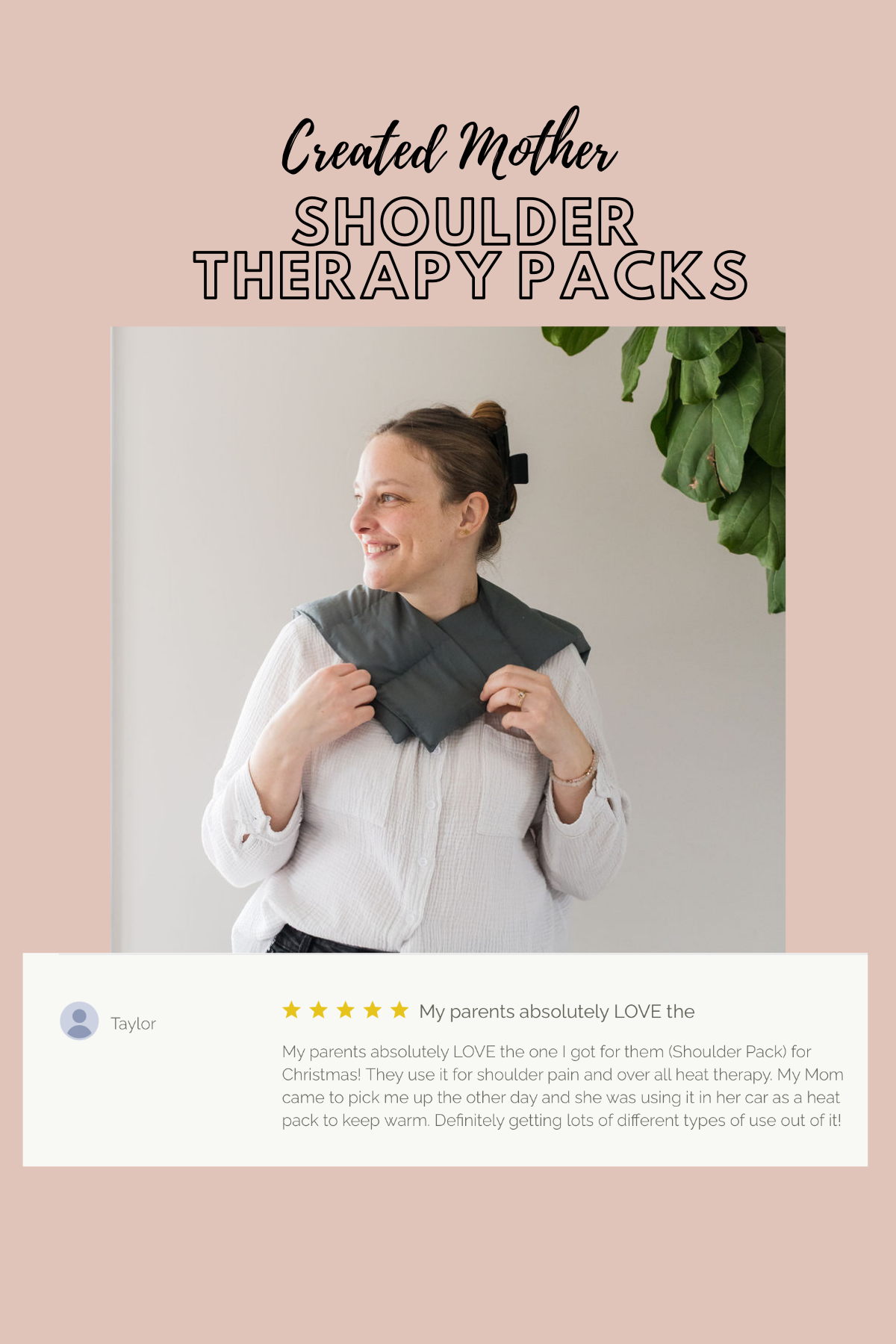 Created Mother - Wholesale Hot/Cold Compress - SHOULDER: Hot/ Cold Therapy Pack13