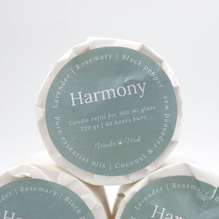 Harmony Candle Refill for wholesale by Wonder Wick
