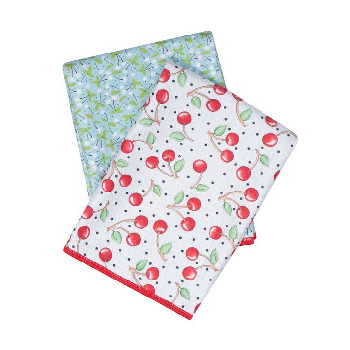 Double Duty (set of 2) Reversible - ME Cherry Harvest and other Purchase Wholesale linen me. Free Returns & Net 60 Terms on Faire trending on Faire.