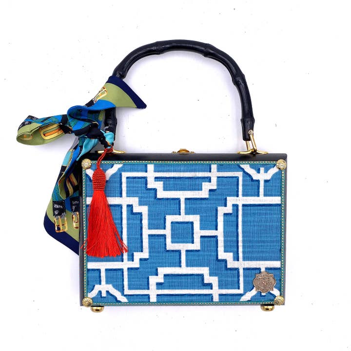 Darling and Company – Großhandel Henkeltasche – Damen – Shoji in blauer Tasche1