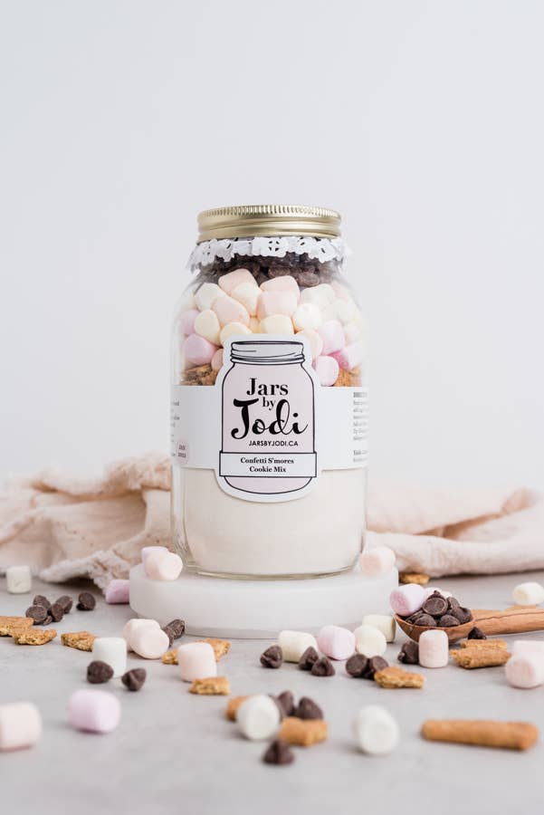 Jars by Jodi - Vente Préparation pour biscuits - Mélange à biscuits Confetti S'mores1