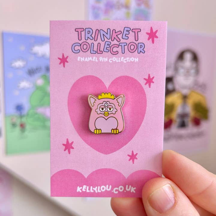 Furby - Mini Enamel Pin for wholesale by Kellylou