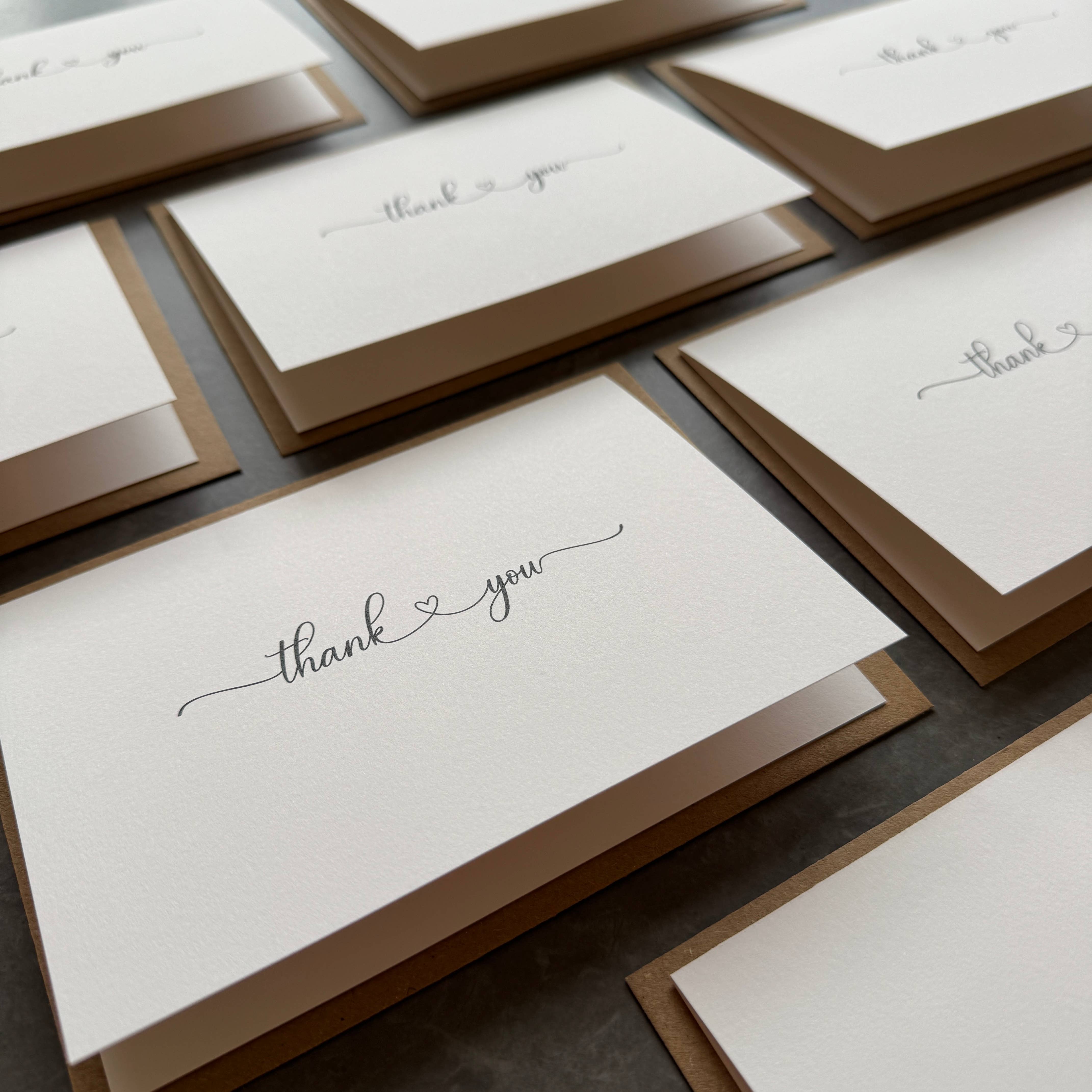 Tall Order - Venta al por mayor Conjunto de papelería y tarjetas - Conjunto de Tarjetas de Agradecimiento Minimalistas y Elegantes, Agradecimientos de Boda3