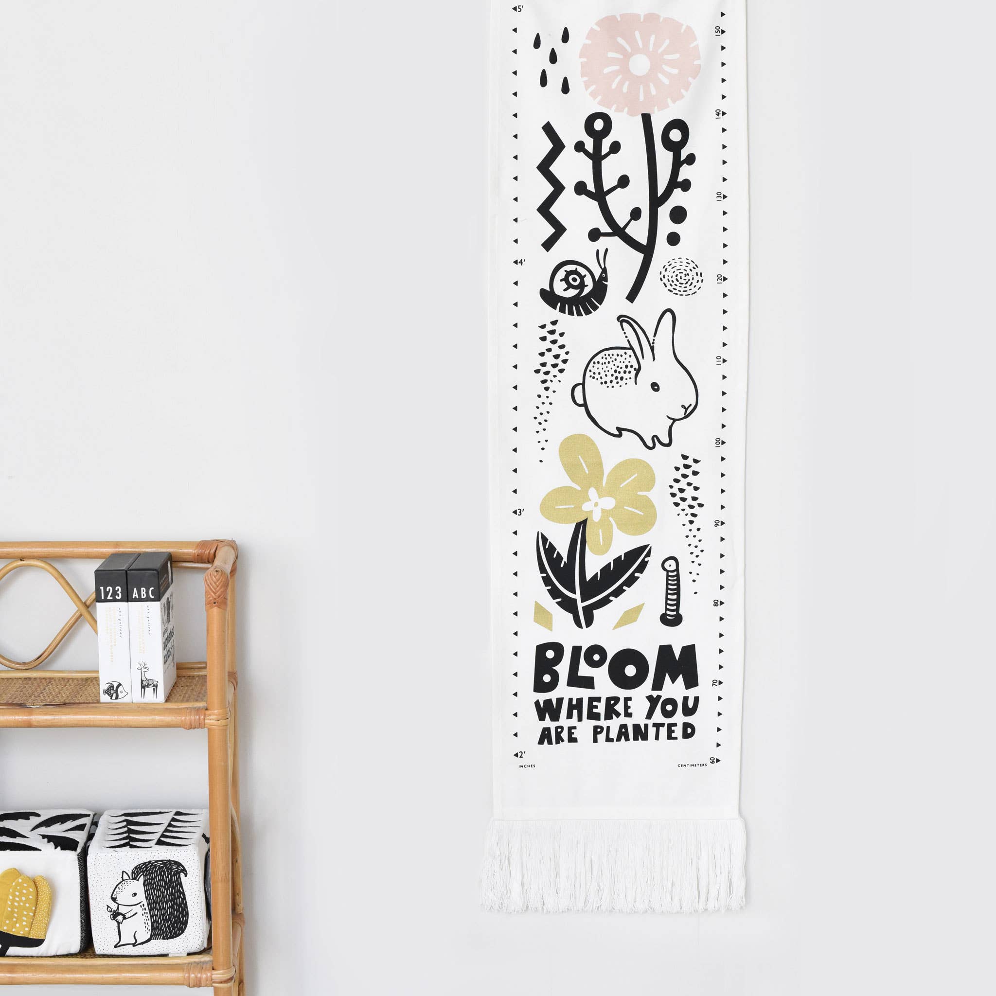 Wee Gallery - Wholesale Growth Chart - Kids & Baby - Bloom Canvas Growth Chart3