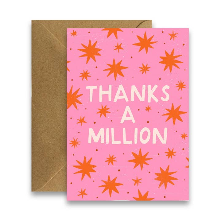 Vielen Dank - Irische Dankeskarte für den Großhandel von By Claire Schorman