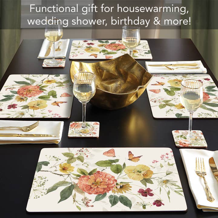 CounterArt/Highland Home/Thirstystone/CoasterStone - Wholesale Placemat - Cala Home Blessed by Nature Decorative Hardboard Placemats