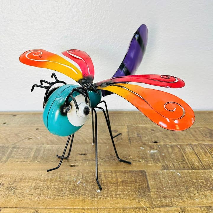 Rustic Farm - Wholesale Outdoor Ornament/Decor - 34-621 - Firefly, Handmade, Metal Yard Decor,0