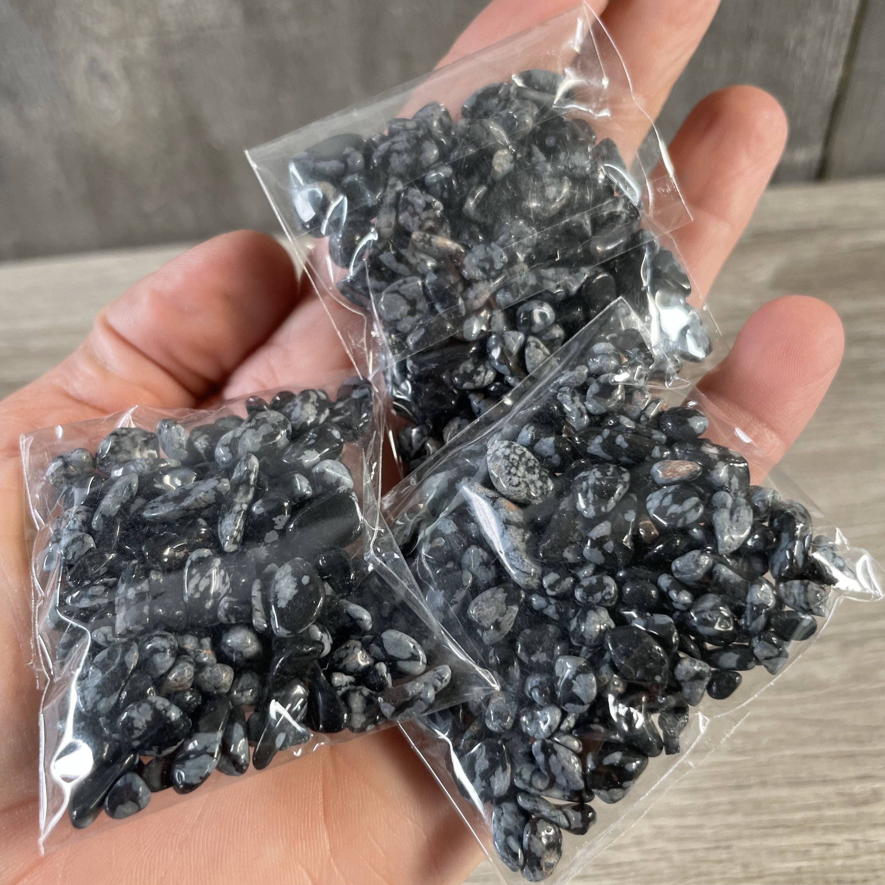 Keystone Crystals - Vendita all'ingrosso Pietra/cristallo spirituale - Mini chips di pietre preziose sfuse – sacchetto da 25 g di cristalli per artigianato7