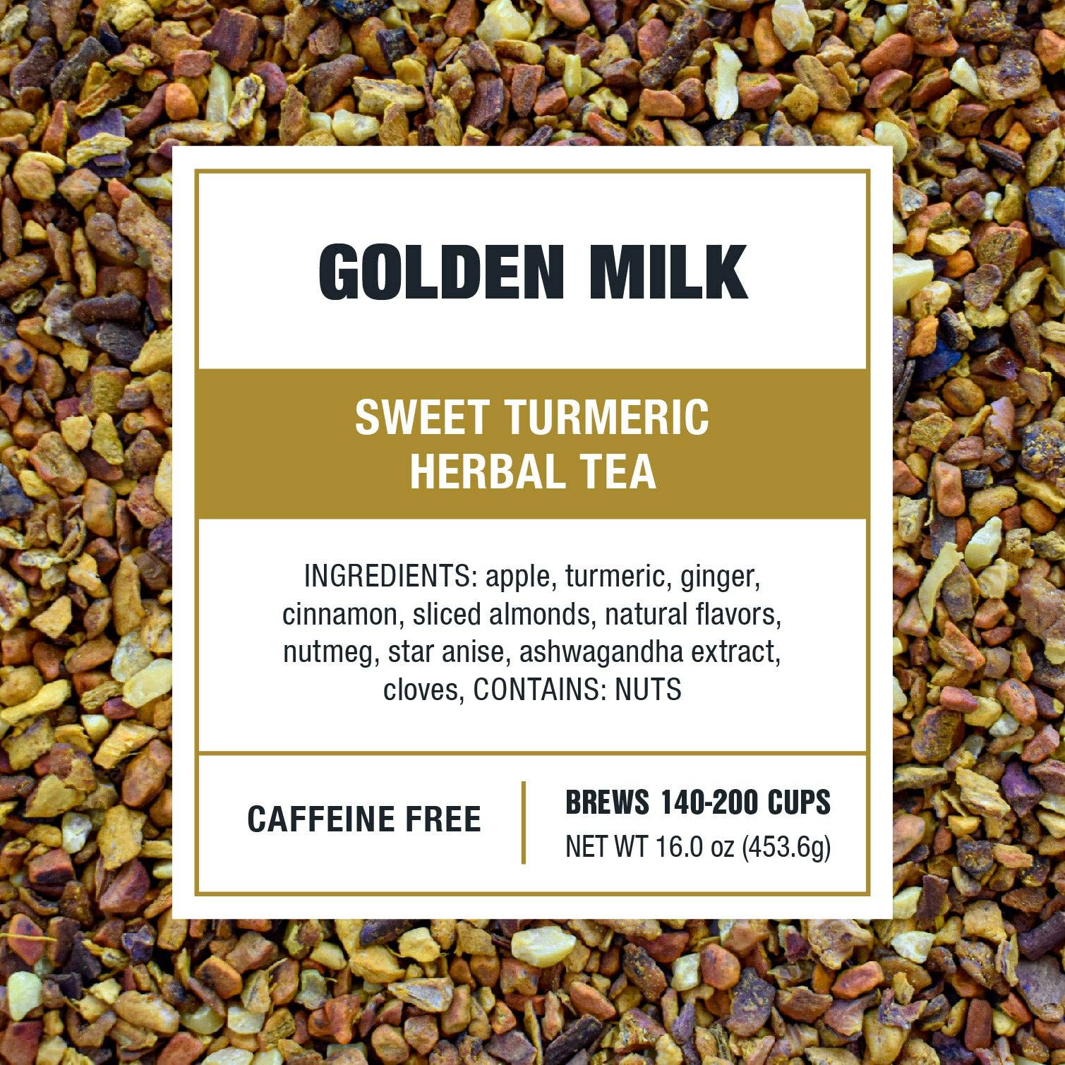 Tiesta Tea Company (loose leaf teas & accessories) - Wholesale Loose Tea - Golden Milk - Sweet Turmeric Herbal Tea18