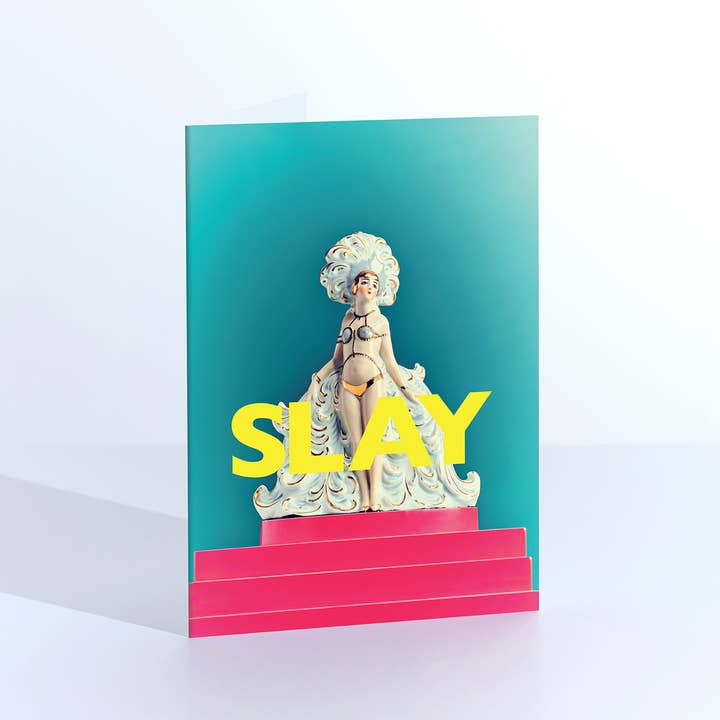 Tarjeta de Felicitación de Showgirl Asesina para venta al por mayor de Ornament Art