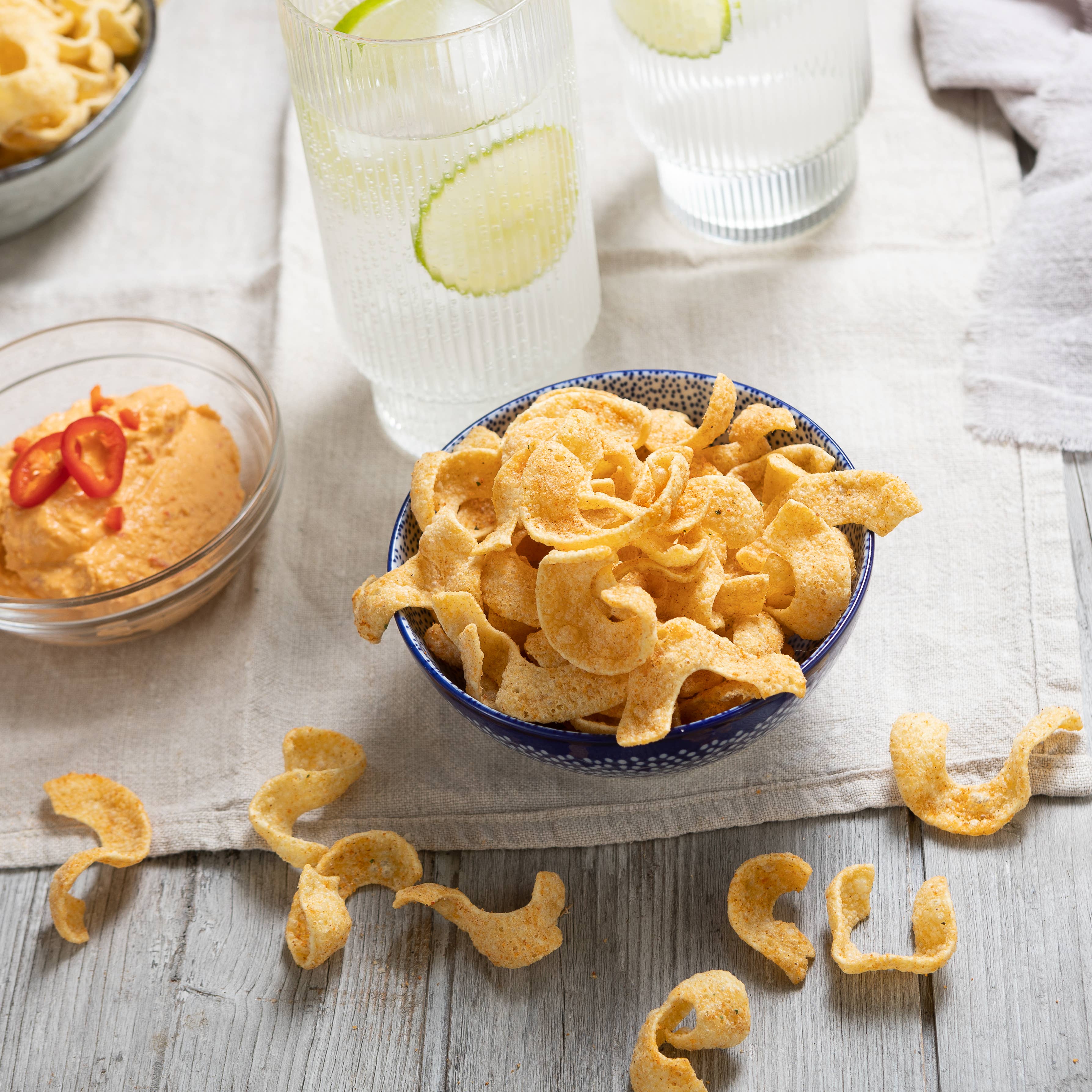 Perfectly Crisp Ltd - Venta al por mayor Patatas fritas - Cracking Curls - Tocino ahumado3