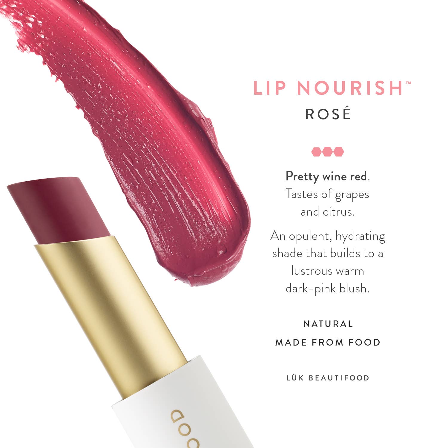 LÜK BEAUTIFOOD [🇦🇺 AUS + USA🇺🇸] - Wholesale Lipstick - Lip Nourish™ Lipstick TOP 8 (40) Bundle inc FREE Display12