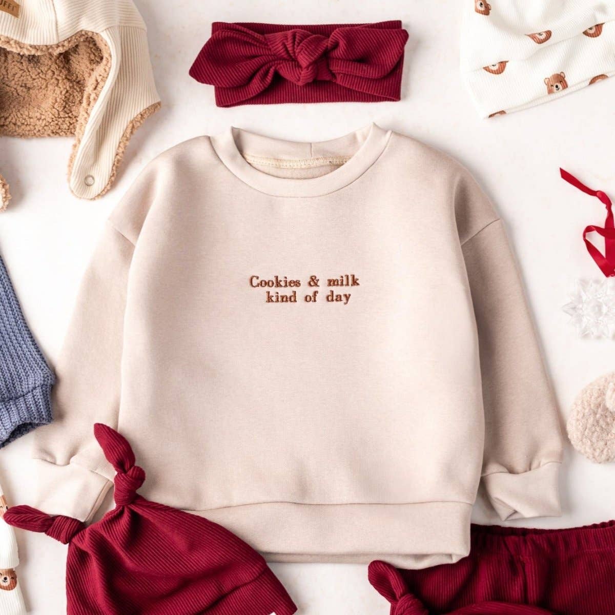 PUFFI - Wholesale Sweatshirt - Kids - Otroški pulover - Cookies & milk kind of day2