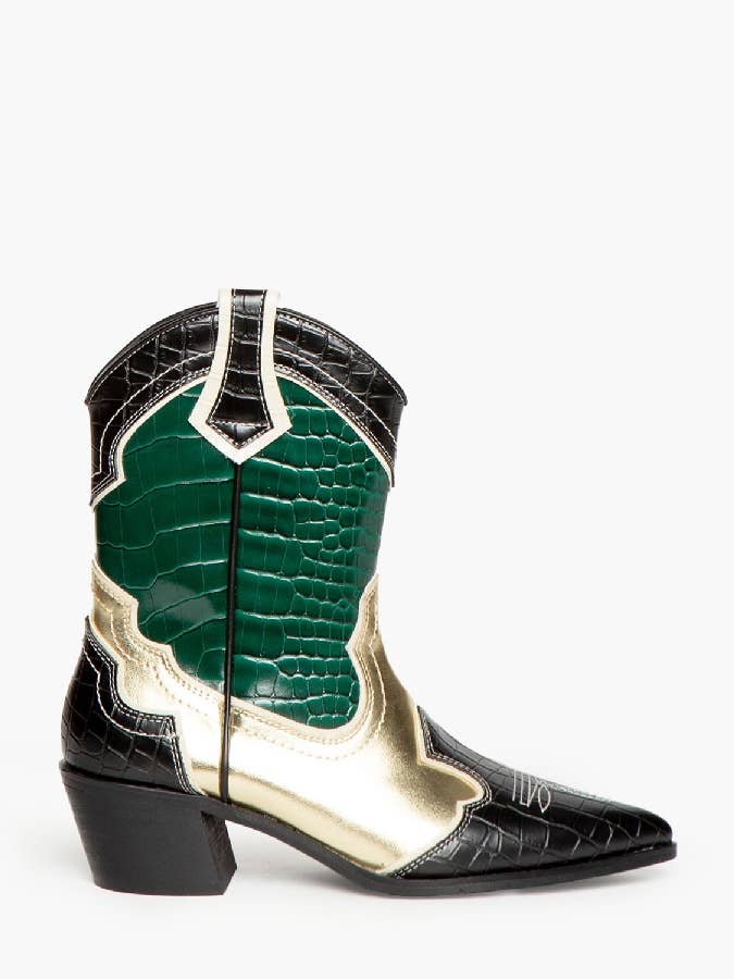 SWEET MAGIC MODA Y COMPLEMENTOS – Engroshandel Cowboystøvler - Dame – COWBOYSTØVLE I KUNSTLÆDER